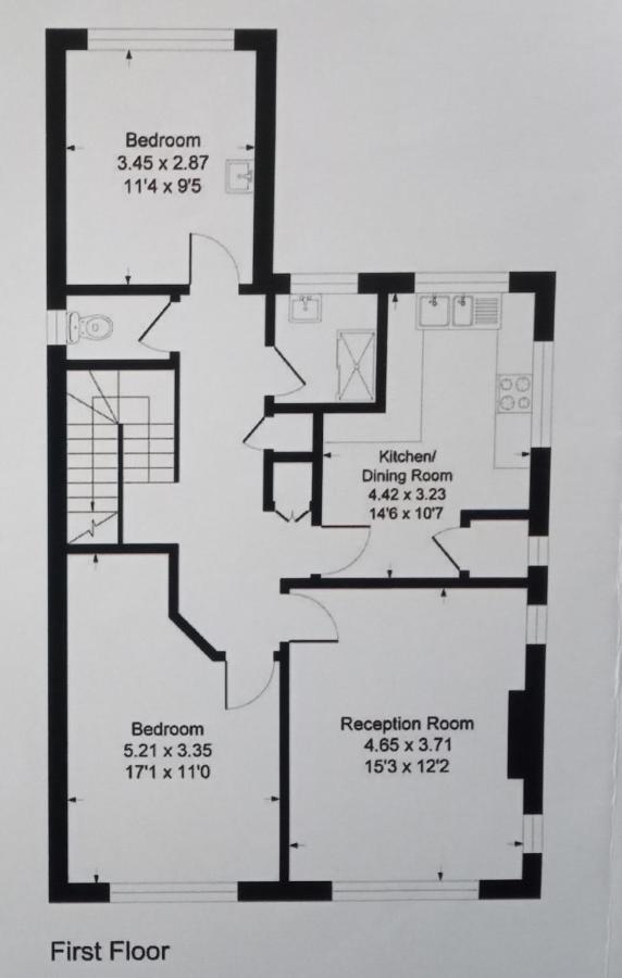Large 2-Bedroom Maisonette With Free Parking Twickenham Exterior photo